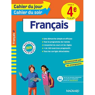 Collectif Français 4e, Cycle 4, 13-14 Ans : Nouveaux Programmes 2016 - Publicité Collectif Français 4e, Cycle 4, 13-14 Ans : Nouveaux Programmes 2016 - Publicité