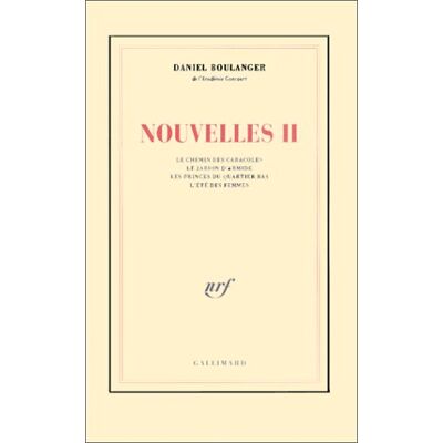 Daniel Boulanger Nouvelles. Vol. 2 - Publicité Daniel Boulanger Nouvelles. Vol. 2 - Publicité