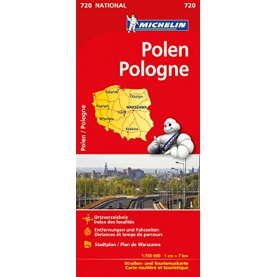 Michelin Polen: Straßen- Und Tourismuskarte 1:700.000 (Michelin Nationalkarte) - Publicité Michelin Polen: Straßen- Und Tourismuskarte 1:700.000 (Michelin Nationalkarte) - Publicité