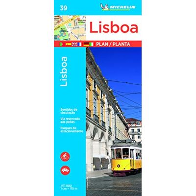 Michelin Lisbon Map 39: City Plans (Planos Michelin) - Publicité Michelin Lisbon Map 39: City Plans (Planos Michelin) - Publicité