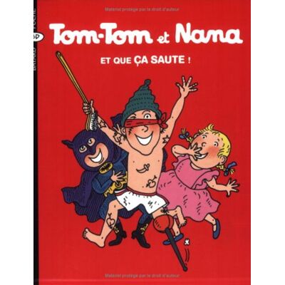 Jacqueline Cohen Tom-Tom Et Nana. Vol. 12. Et Que Ça Saute ! - Publicité Jacqueline Cohen Tom-Tom Et Nana. Vol. 12. Et Que Ça Saute ! - Publicité