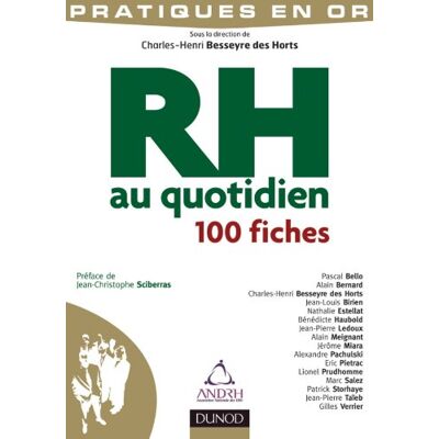 Charles-Henri BESSEYRE des HORTS Rh Au Quotidien : 100 Fiches - Publicité Charles-Henri BESSEYRE des HORTS Rh Au Quotidien : 100 Fiches - Publicité
