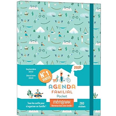 Editions 365 Agenda Familial Pocket 2023 : De Septembre 2022 À Décembre 2023 - Publicité Editions 365 Agenda Familial Pocket 2023 : De Septembre 2022 À Décembre 2023 - Publicité