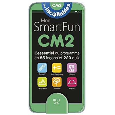 Playbac Mon Smartfun Cm2, 10-11 Ans : L'Essentiel Du Programme En 55 Leçons Et 220 Quiz - Publicité Playbac Mon Smartfun Cm2, 10-11 Ans : L'Essentiel Du Programme En 55 Leçons Et 220 Quiz - Publicité