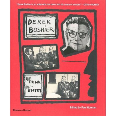 Paul Gorman Derek Boshier Re-Think/re-Entry - Publicité Paul Gorman Derek Boshier Re-Think/re-Entry - Publicité