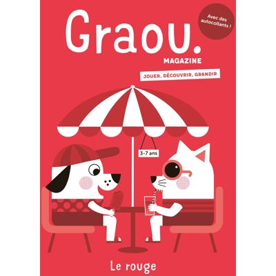 Bérengère Staron Graou Magazine, N° 42. Le Rouge - Publicité Bérengère Staron Graou Magazine, N° 42. Le Rouge - Publicité