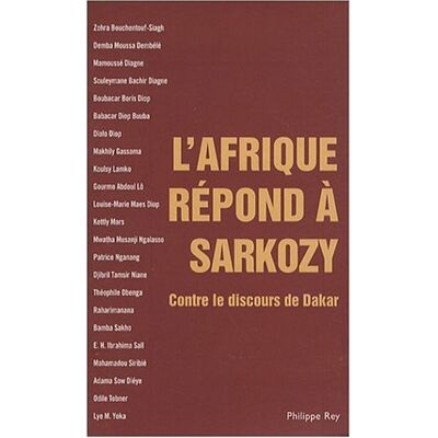Makhily Gassama L'Afrique Répond À Sarkozy : Contre Le Discours De Dakar - Publicité Makhily Gassama L'Afrique Répond À Sarkozy : Contre Le Discours De Dakar - Publicité