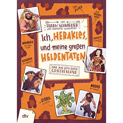 Frank Schwieger Ich, Herakles, Und Meine Großen Heldentaten. Live Aus Dem Alten Griechenland: Geschichte Witzig Und Originell Erzählt Ab 10 (Geschichte(N) Im Freundschaftsbuch-Serie, Band 7) - Publicité Frank Schwieger Ich, Herakles, Und Meine Großen Heldentaten. Live Aus Dem Alten Griechenland: Geschichte Witzig Und Originell Erzählt Ab 10 (Geschichte(N) Im Freundschaftsbuch-Serie, Band 7) - Publicité