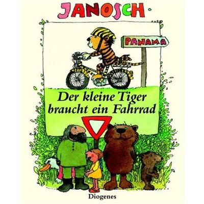 Janosch Der Kleine Tiger Braucht Ein Fahrrad - Publicité Janosch Der Kleine Tiger Braucht Ein Fahrrad - Publicité
