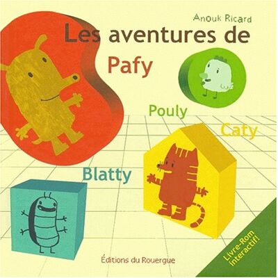 Collectif Les Aventures De Pafy, Pouly, Caty, Blatty - Publicité Collectif Les Aventures De Pafy, Pouly, Caty, Blatty - Publicité
