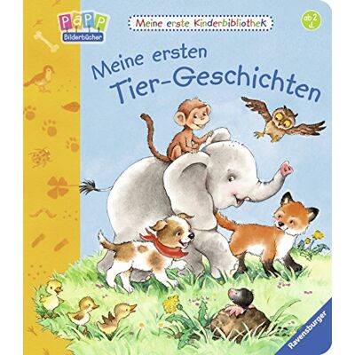 Sandra Grimm Meine Erste Kinderbibliothek: Meine Ersten Tier-Geschichten - Publicité Sandra Grimm Meine Erste Kinderbibliothek: Meine Ersten Tier-Geschichten - Publicité