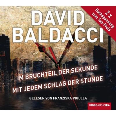 David Baldacci Im Bruchteil Der Sekunde & Mit Jedem Schlag Der Stunde - Publicité David Baldacci Im Bruchteil Der Sekunde & Mit Jedem Schlag Der Stunde - Publicité