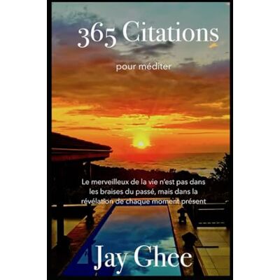 Jay Ghee 365 Citations Pour Méditer - Publicité Jay Ghee 365 Citations Pour Méditer - Publicité