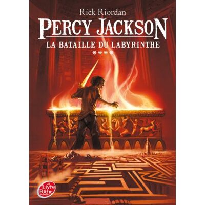 Rick Riordan Percy Jackson. Vol. 4. La Bataille Du Labyrinthe - Publicité Rick Riordan Percy Jackson. Vol. 4. La Bataille Du Labyrinthe - Publicité