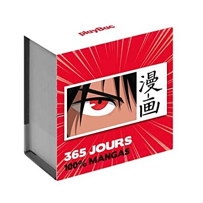 Play Bac 365 Jours 100 % Mangas - Publicité Play Bac 365 Jours 100 % Mangas - Publicité