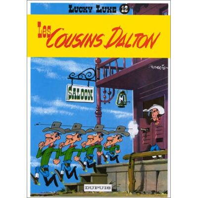 Morris Lucky Luke. Vol. 12. Les Cousins Dalton - Publicité Morris Lucky Luke. Vol. 12. Les Cousins Dalton - Publicité