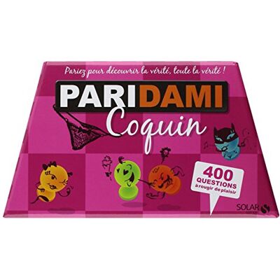 Collectif Paridami Coquin : 400 Questions À Rougir De Plaisir : Pariez Pour Découvrir La Vérité, Toute La Vérité ! - Publicité Collectif Paridami Coquin : 400 Questions À Rougir De Plaisir : Pariez Pour Découvrir La Vérité, Toute La Vérité ! - Publicité