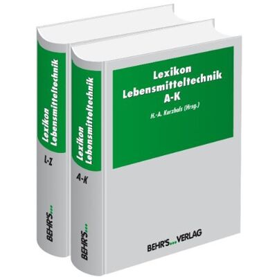 Hans-Albert Kurzhals Lexikon Lebensmitteltechnik: Band 1: A - K; Band 2: L - Z: 2 Bde - Publicité Hans-Albert Kurzhals Lexikon Lebensmitteltechnik: Band 1: A - K; Band 2: L - Z: 2 Bde - Publicité
