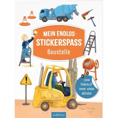 Mein Endlos-Stickerspaß - Baustelle - Publicité Mein Endlos-Stickerspaß - Baustelle - Publicité
