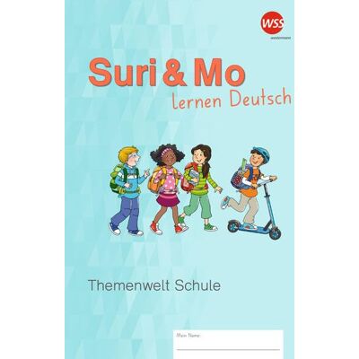 Suri & Mo Lernen Deutsch: Themenwelt Schule Arbeitsheft - Publicité Suri & Mo Lernen Deutsch: Themenwelt Schule Arbeitsheft - Publicité