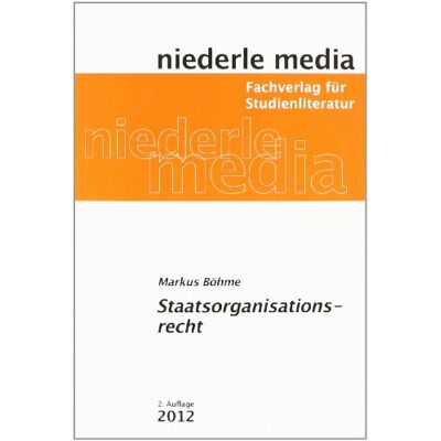 Markus Böhme Staatsorganisationsrecht - Publicité Markus Böhme Staatsorganisationsrecht - Publicité