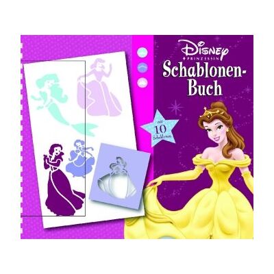 Walt Disney Disney Prinzessinnen Schablonenbuch - Publicité Walt Disney Disney Prinzessinnen Schablonenbuch - Publicité