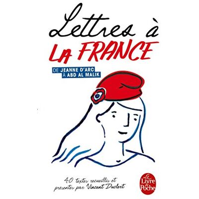Collectif Lettres À La France : De Jeanne D'Arc À Abd Al Malik - Publicité Collectif Lettres À La France : De Jeanne D'Arc À Abd Al Malik - Publicité