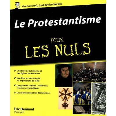 Éric Denimal Le Protestantisme Pour Les Nuls - Publicité Éric Denimal Le Protestantisme Pour Les Nuls - Publicité