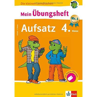 Klett Mein Übungsheft Aufsatz Deutsch 4. Klasse: Grundschule (Die Kleinen Lerndrachen) - Publicité Klett Mein Übungsheft Aufsatz Deutsch 4. Klasse: Grundschule (Die Kleinen Lerndrachen) - Publicité