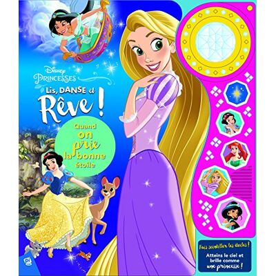 Collectif Disney Princesses : Lis, Danse Et Rêve ! : Quand On Prie La Bonne Étoile - Publicité Collectif Disney Princesses : Lis, Danse Et Rêve ! : Quand On Prie La Bonne Étoile - Publicité