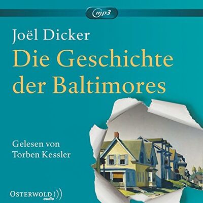Joël Dicker Die Geschichte Der Baltimores: 2 Cds - Publicité Joël Dicker Die Geschichte Der Baltimores: 2 Cds - Publicité