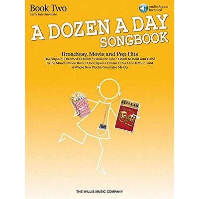 Various A Dozen A Day Songbook: Book 2 - Early Intermediate: Noten, Lehrmaterial, Cd Für Klavier - Publicité Various A Dozen A Day Songbook: Book 2 - Early Intermediate: Noten, Lehrmaterial, Cd Für Klavier - Publicité
