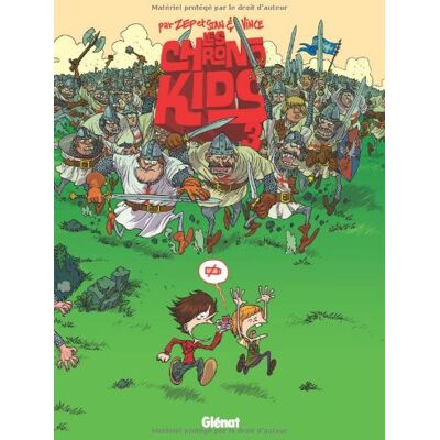 Zep ; Stan ; Vince Les Chronokids. Vol. 3 - Publicité Zep ; Stan ; Vince Les Chronokids. Vol. 3 - Publicité