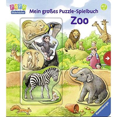 Anne Möller Mein Großes Puzzle-Spielbuch Zoo - Publicité Anne Möller Mein Großes Puzzle-Spielbuch Zoo - Publicité