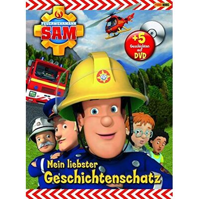 Panini Feuerwehrmann Sam (Buch Mit Dvd): Mein Liebster Geschichtenschatz - Publicité Panini Feuerwehrmann Sam (Buch Mit Dvd): Mein Liebster Geschichtenschatz - Publicité