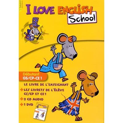 Bayard I Love English School, Débutant Gs-Cp-Ce1 - Publicité Bayard I Love English School, Débutant Gs-Cp-Ce1 - Publicité