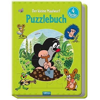 Trötsch Verlag Puzzlebuch Der Kleine Maulwurf: 4 Puzzles - Publicité Trötsch Verlag Puzzlebuch Der Kleine Maulwurf: 4 Puzzles - Publicité