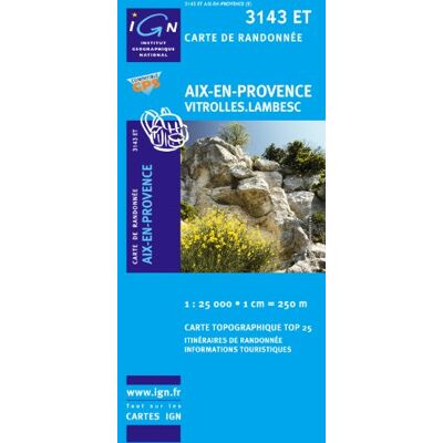 IGN Aix-En-Provence 1 : 25 000 - Publicité IGN Aix-En-Provence 1 : 25 000 - Publicité