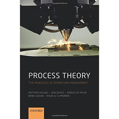 Matthias Holweg Process Theory: The Principles Of Operations Management - Publicité Matthias Holweg Process Theory: The Principles Of Operations Management - Publicité