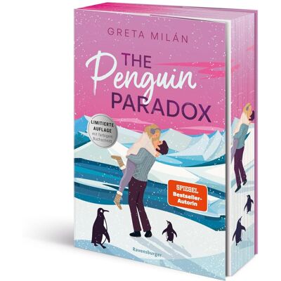 Greta Milán The Penguin Paradox (Wunderschön Winterliche New Adult Romance Limitierte Auflage Mit Farbschnitt) - Publicité Greta Milán The Penguin Paradox (Wunderschön Winterliche New Adult Romance Limitierte Auflage Mit Farbschnitt) - Publicité