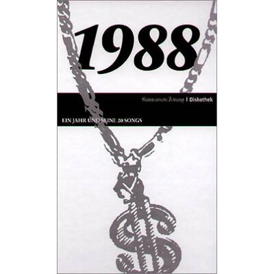 Various 50 Jahre Popmusik - 1988. Buch Und Cd. Ein Jahr Und Seine 20 Besten Songs - Publicité Various 50 Jahre Popmusik - 1988. Buch Und Cd. Ein Jahr Und Seine 20 Besten Songs - Publicité