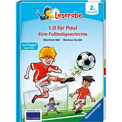 Manfred Mai Trau Dich, Paul! Eine Fußballgeschichte - Leserabe Ab 2. Klasse - Erstlesebuch Für Kinder Ab 7 Jahren (Leserabe - 2. Lesestufe) - Publicité Manfred Mai Trau Dich, Paul! Eine Fußballgeschichte - Leserabe Ab 2. Klasse - Erstlesebuch Für Kinder Ab 7 Jahren (Leserabe - 2. Lesestufe) - Publicité