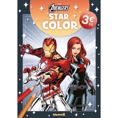 Collectif Marvel Avengers : Star Color (Black Widow Et Iron Man) - Publicité Collectif Marvel Avengers : Star Color (Black Widow Et Iron Man) - Publicité