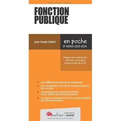 Jean-Claude Zarka Fonction Publique : 2023-2024 - Publicité Jean-Claude Zarka Fonction Publique : 2023-2024 - Publicité