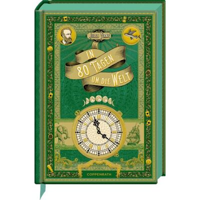 Jules Verne In 80 Tagen Um Die Welt (Große Schmuckausgabe) - Publicité Jules Verne In 80 Tagen Um Die Welt (Große Schmuckausgabe) - Publicité