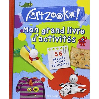 Gründ Mon Grand Livre D'Activités Artzooka - Publicité Gründ Mon Grand Livre D'Activités Artzooka - Publicité