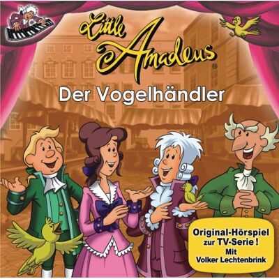 Volker Lechtenbrink Little Amadeus - Der Vogelhändler: Original-Hörspiel Zur Tv-Serie - Publicité Volker Lechtenbrink Little Amadeus - Der Vogelhändler: Original-Hörspiel Zur Tv-Serie - Publicité