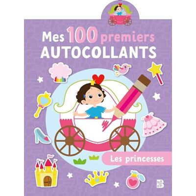 Ballon Mes 100 Premiers Autocollants : Les Princesses - Publicité Ballon Mes 100 Premiers Autocollants : Les Princesses - Publicité