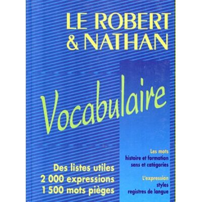 Collectif Le Robert Et Nathan, Vocabulaire - Publicité Collectif Le Robert Et Nathan, Vocabulaire - Publicité