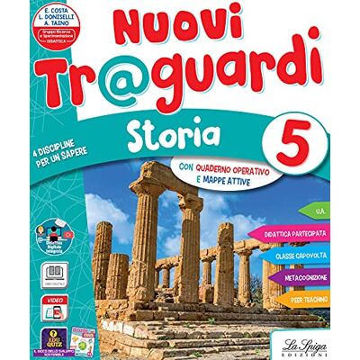 Nuovi Traguardi. Discipline Storia-Geografia. Per La Scuola Elementare. Con E-Book. Con Espansione Online (Vol. 2) - Publicité Nuovi Traguardi. Discipline Storia-Geografia. Per La Scuola Elementare. Con E-Book. Con Espansione Online (Vol. 2) - Publicité